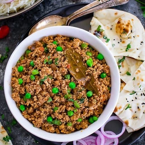 Chicken Keema Mutter